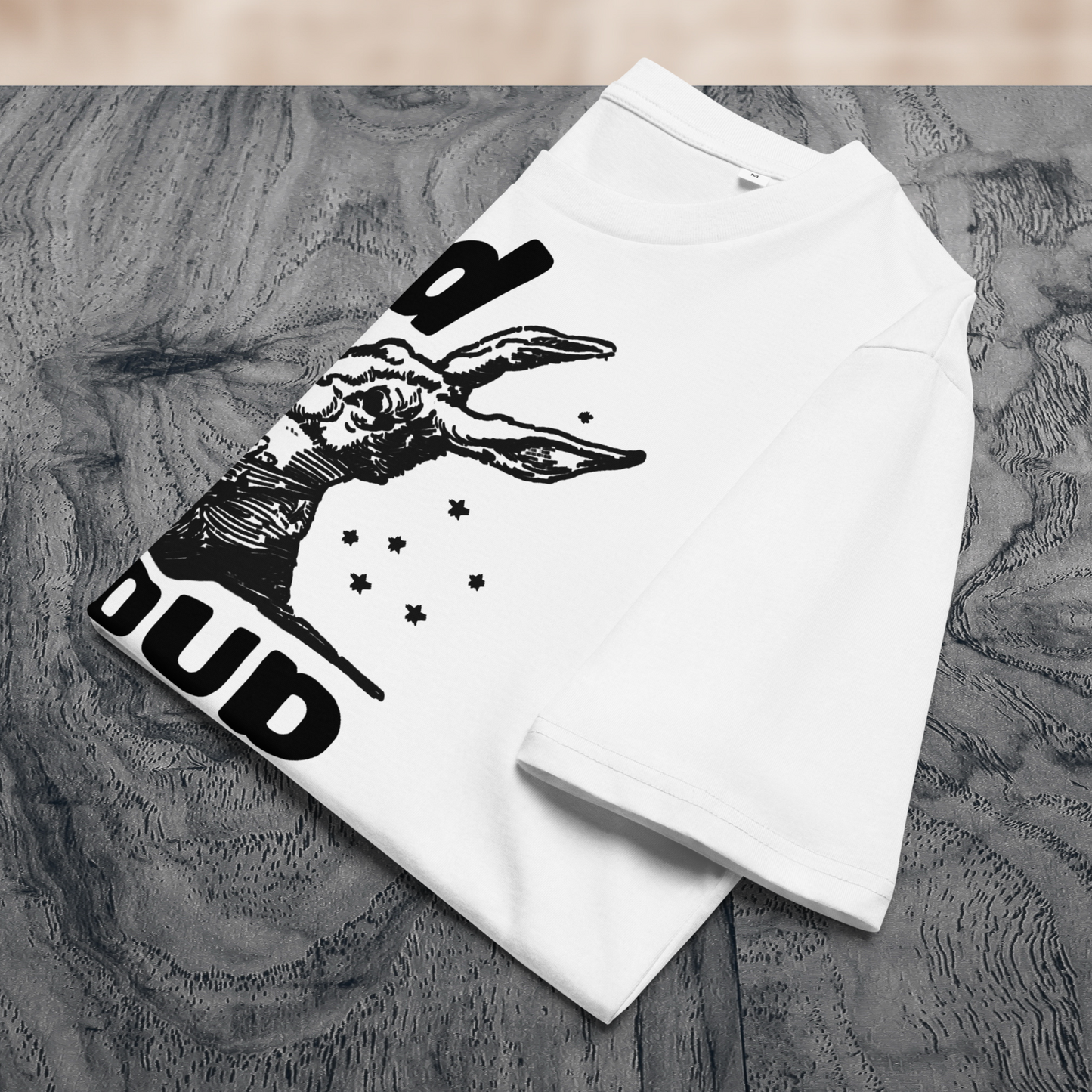 Uni Eko "Loud 'n Proud" Proud Organic Cotton T-Shirt in Certified Fair Trade, Slow Fashion, Organic and Vegan Regime │ Cacao