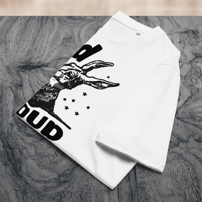 Uni Eko "Loud 'n Proud" Proud Organic Cotton T-Shirt in Certified Fair Trade, Slow Fashion, Organic and Vegan Regime │ Cacao