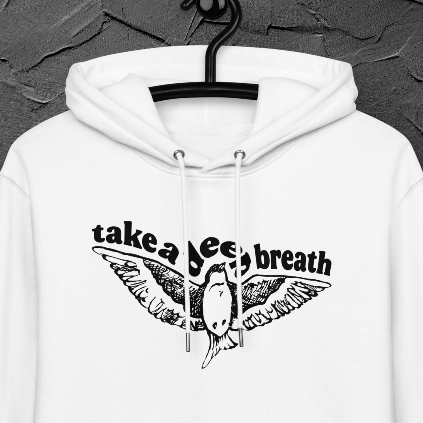 Unisex Natural Cotton Hoodie Sweatshirt in Certified Fair Trade &amp; Vegan &amp; Organic Quality⎜Caccao 