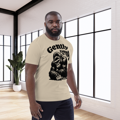Eco Vegan Fair Trade "Gently Strong" Organic Cotton T-Shirt with Premium Certified Quality │ Caccao
