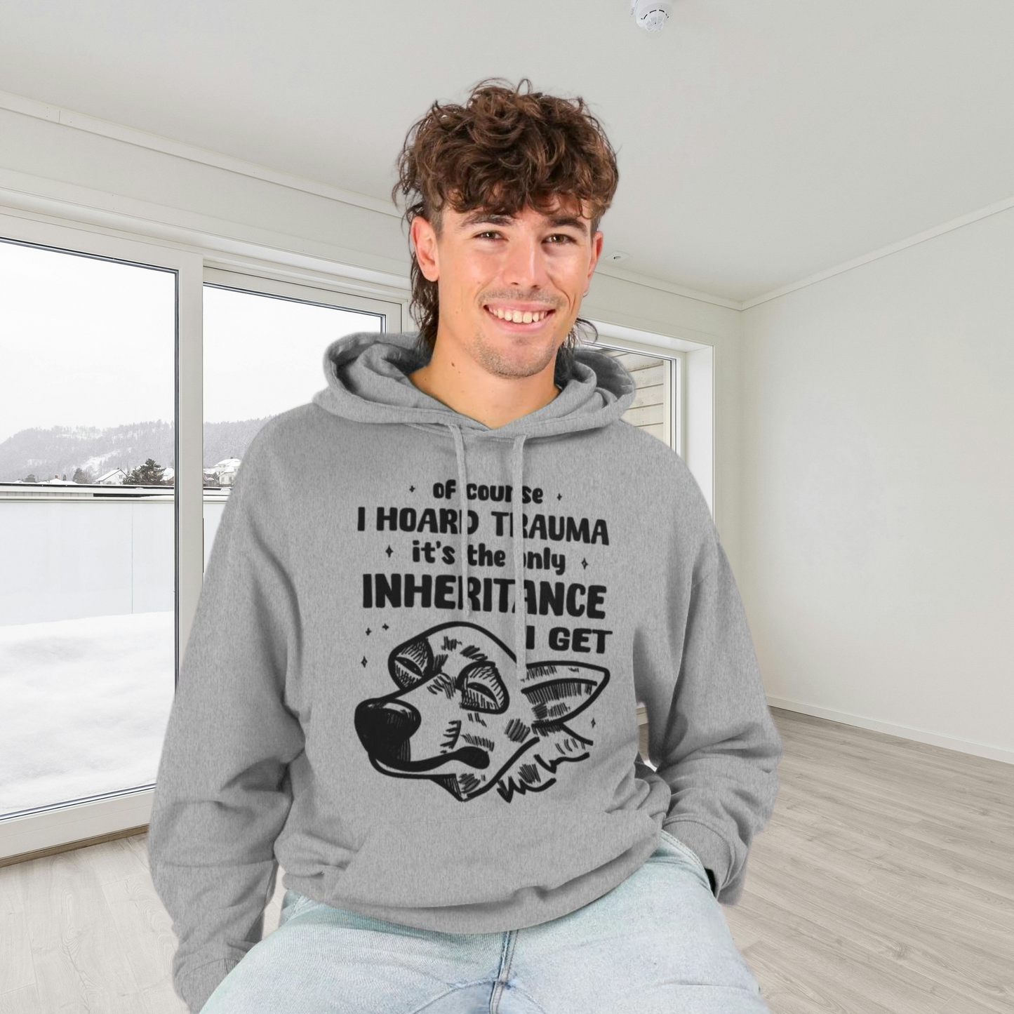 Uni Bold &amp; Funny Hoodie with Superstition and Sarcasm in Top Quality │ Caccao