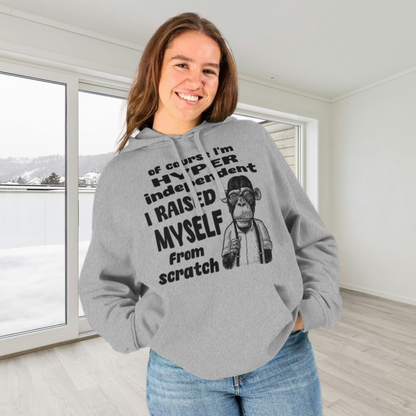 Unisex 100% Cotton 'Family Trauma' Hoodie with Black Humor in Ethical Quality⎜Caccao