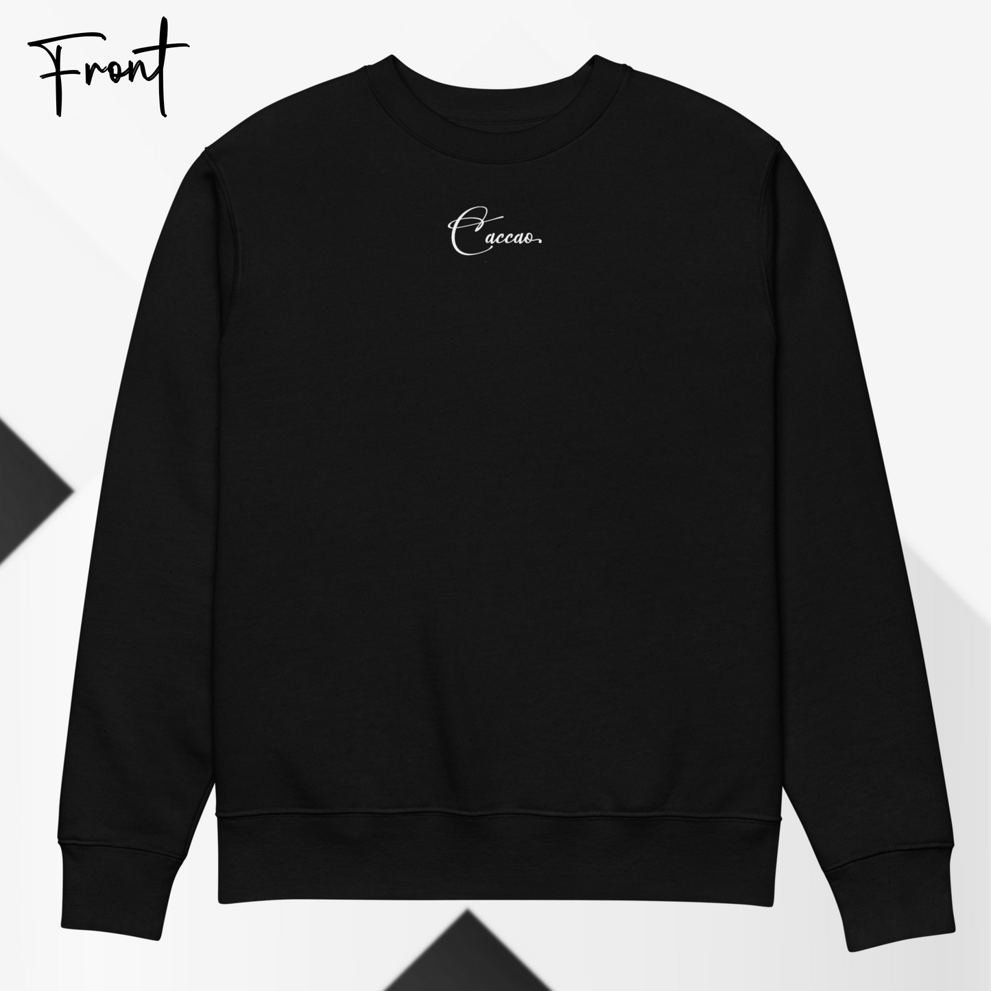Unisex Eko Fair Trade ST/ST Hoodie without Hood "Keep Going" from Organic Cotton │ Cacao