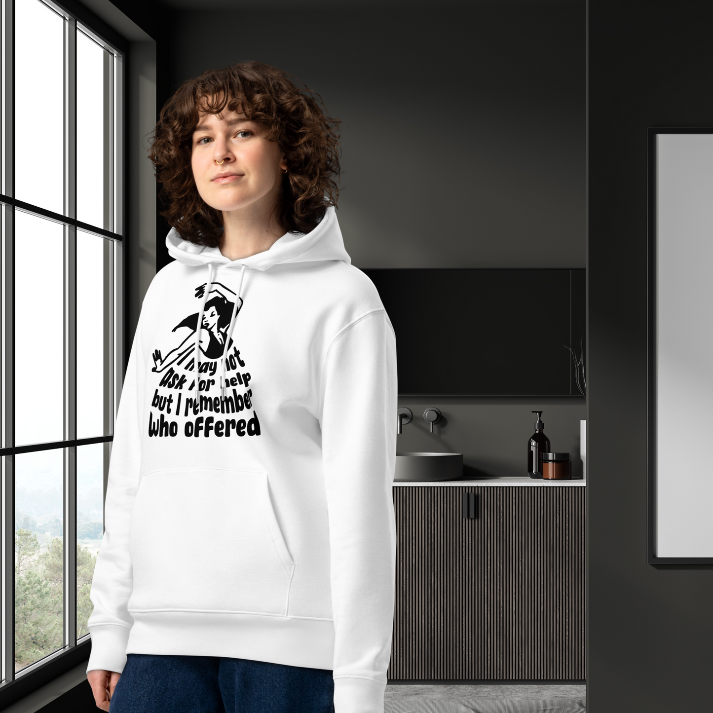 Symbolism of Mental Health Vegan Hoodie Organic Cotton Sweatshirt: A Voice for Eco Streetwear │ Caccao