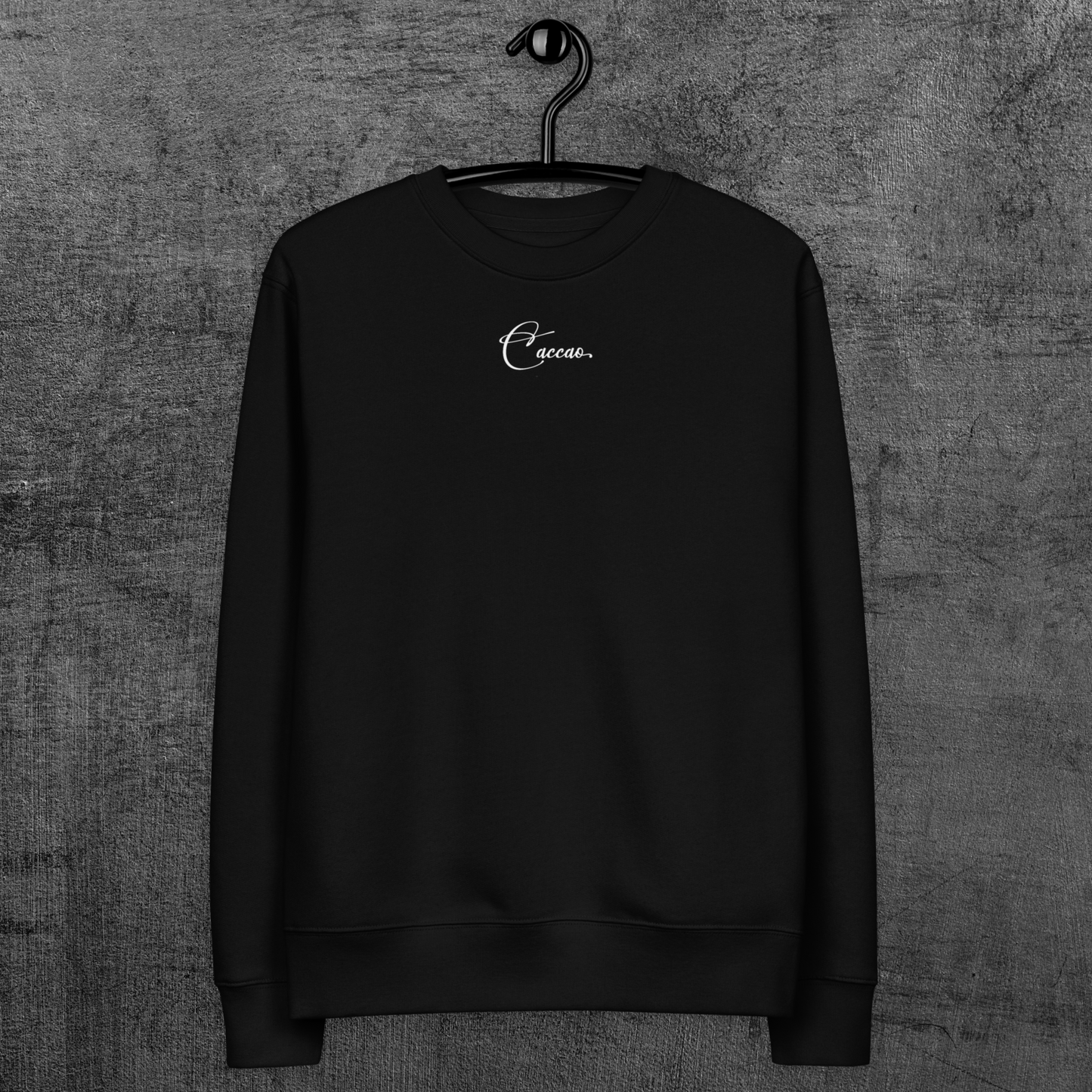 Unisex Eko Fair Trade ST/ST Hoodie without Hood "Keep Going" from Organic Cotton │ Cacao
