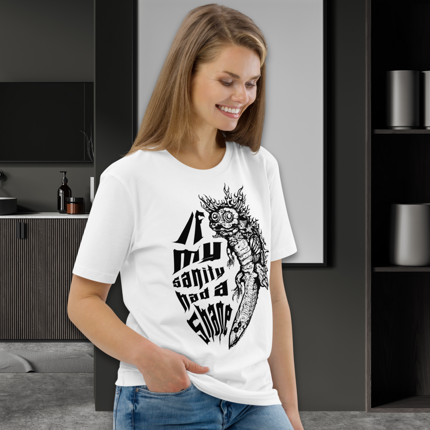 Existential Organic Cotton T-Shirt - Alternative Fashion in Premium Quality │ Caccao