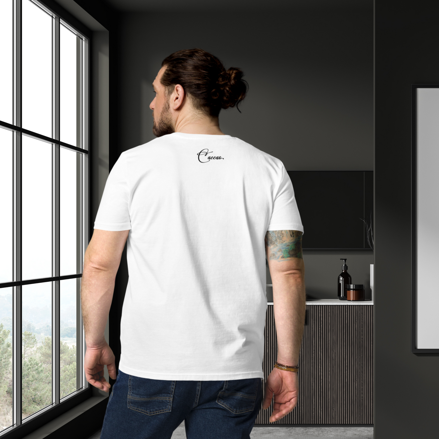 Unisex Vegan Savage T-Shirt made of Organic Cotton in Certified Fair Trade, Slow Fashion &amp; Premium Quality │ Caccao