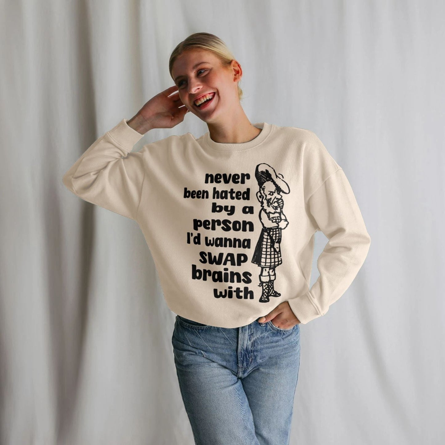 Women's UK&amp;CZ Funny Hoodie - Fair Trade, 100% Organic Cotton │ Caccao