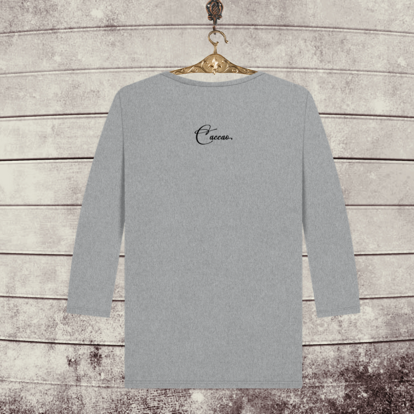 Women's 100% Organic Cotton "On my way to mischief" 3/4 Sleeve T-Shirt in Top Certified Quality │ Caccao