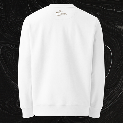 Natural Cotton Vintage PMS Hoodie in Medieval Tragedy Style⎜Caccao