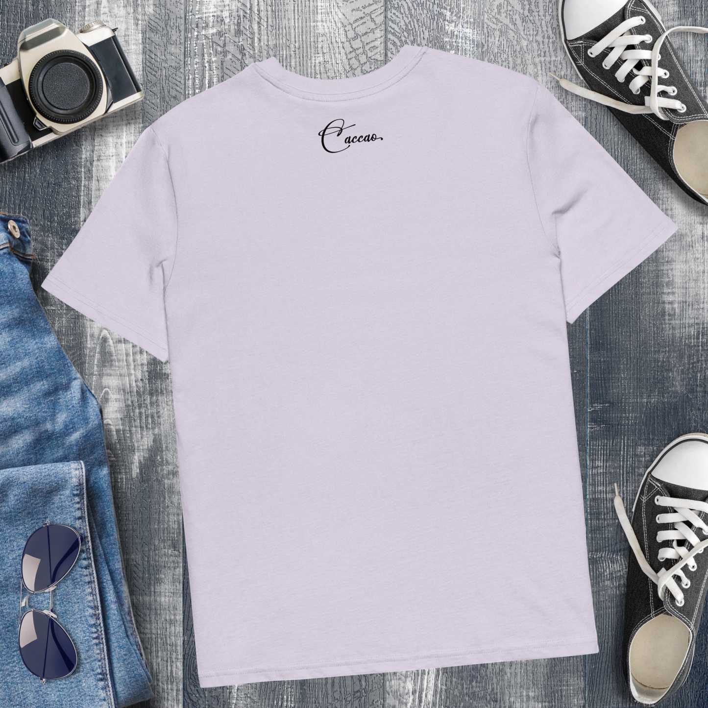 Uni Eko "Loud 'n Proud" Proud Organic Cotton T-Shirt in Certified Fair Trade, Slow Fashion, Organic and Vegan Regime │ Cacao