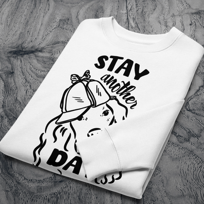 Uni Ecological Slow Fashion "Stay another Day" Organic Cotton Hoodie in Certified Fair Trade &amp; Peta Quality⎜Caccao