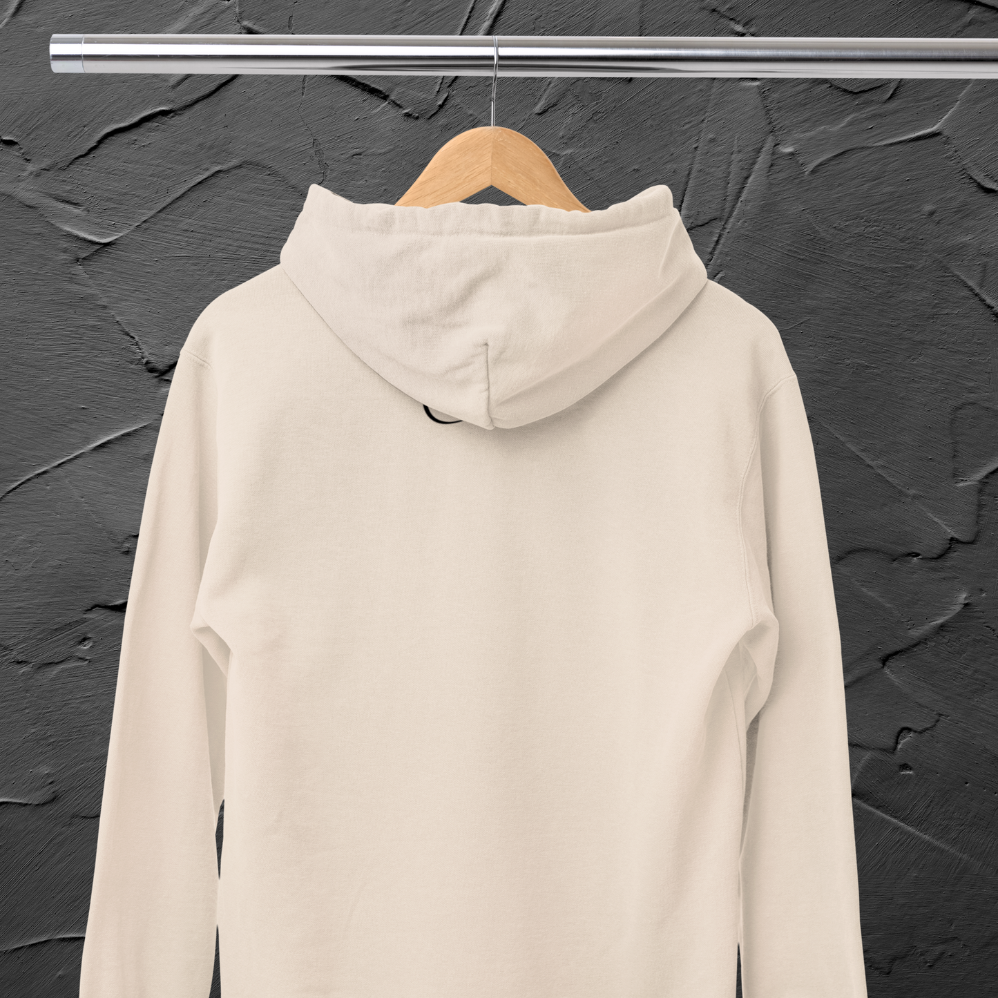 Unisex Organic "Dark Humor is my Therapy of Choice" Organic Cotton Hoodie with Modern Cut in Certified Quality⎜Caccao