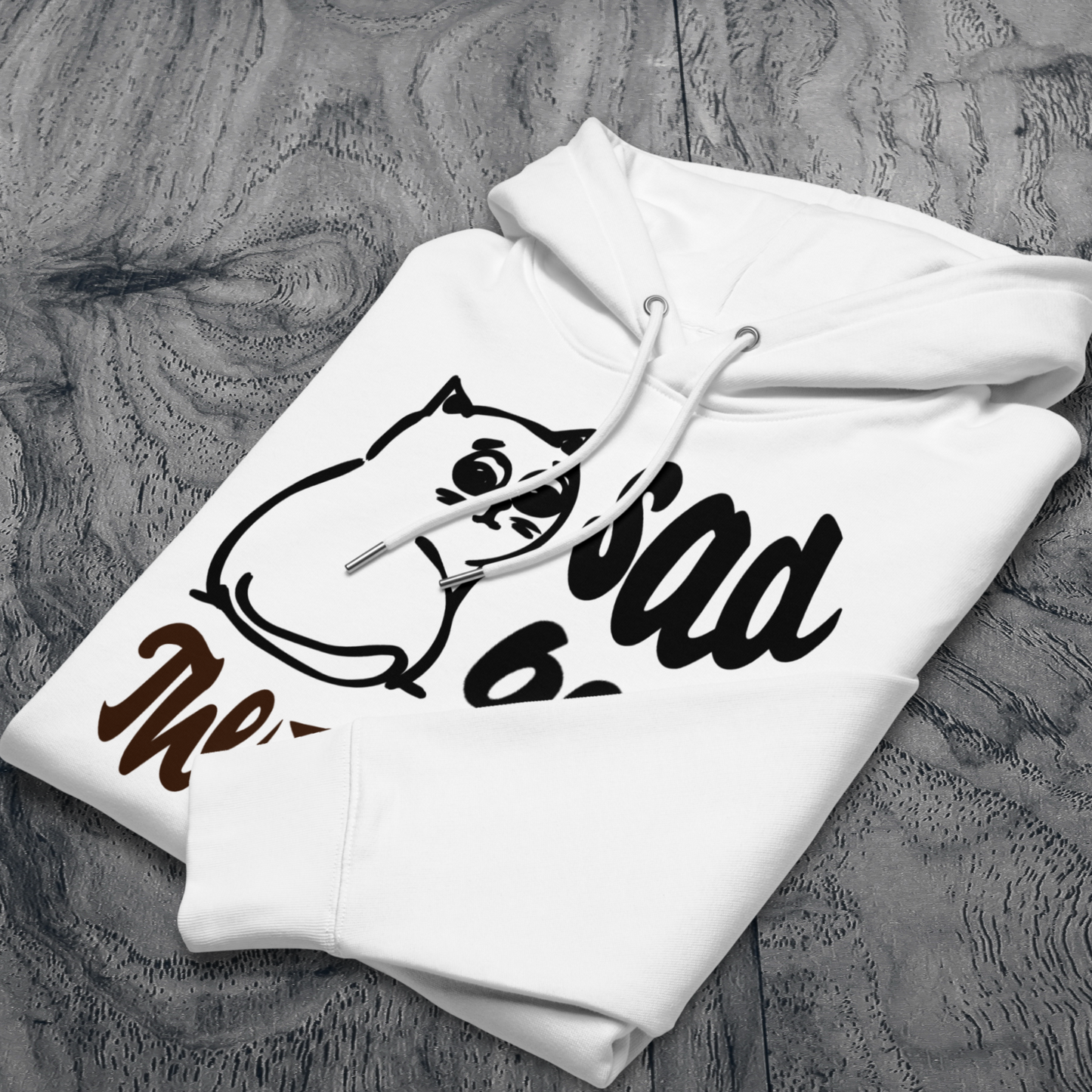 Unisex Organic Eco Cotton Hoodie in Certified Fair Trade &amp; Vegan Quality⎜Caccao