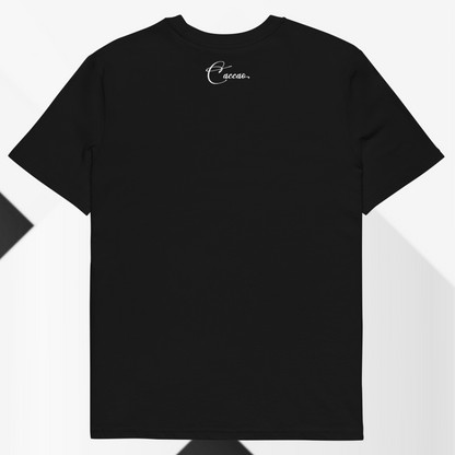 Minimalist Unisex "Rise Up" Organic Cotton T-Shirt: The Power of Simplicity and Courage │ Caccao