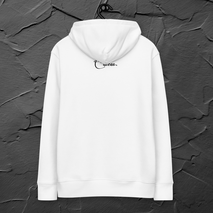 Eco Organic Vegan Monkey Anxiety Hoodie – Funny Design for Stylish Self-Awareness