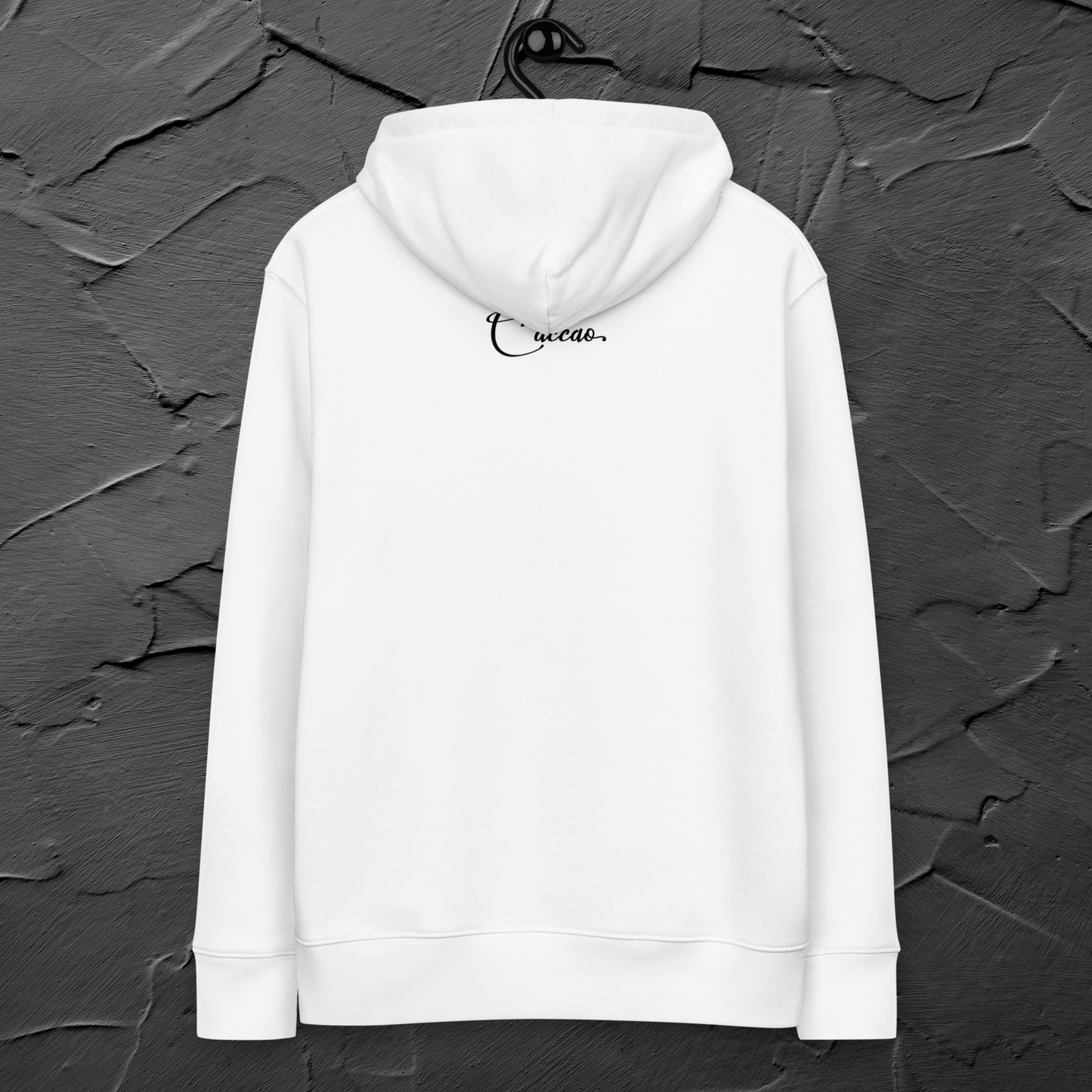 Inner Peace in Style: Mental Hygiene "Boundaries" Hoodie with Cute Kitten Made of Organic Cotton │ Caccao