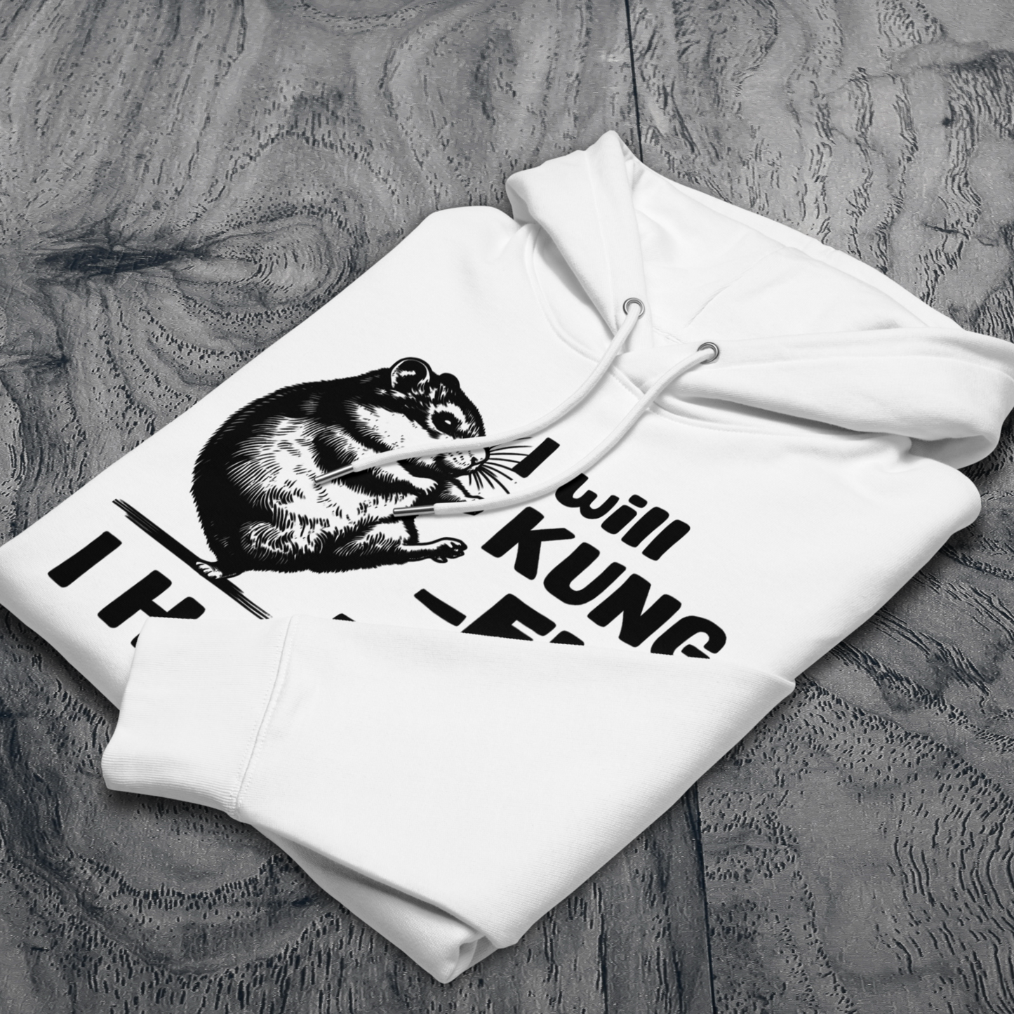 Uni Bio Eco Cotton Hoodie in Certified Fair Trade &amp; Vegan Quality⎜Caccao 