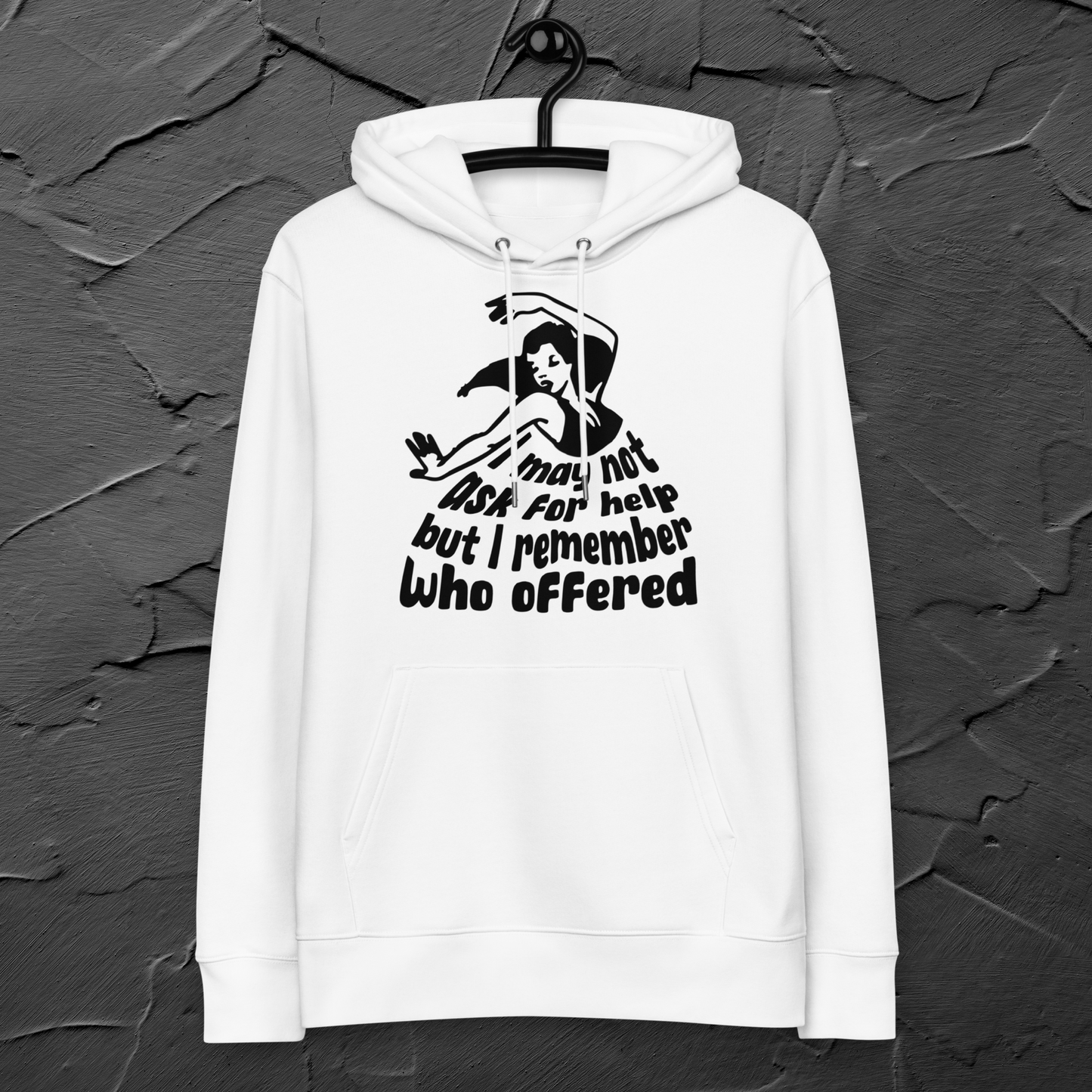 Symbolism of Mental Health Vegan Hoodie Organic Cotton Sweatshirt: A Voice for Eco Streetwear │ Caccao
