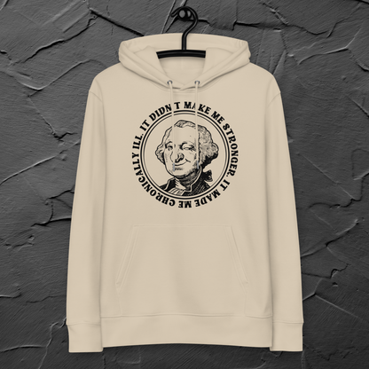 Ironic Sustainable Organic Cotton Vintage Sweatshirt with Black Humor │ Caccao