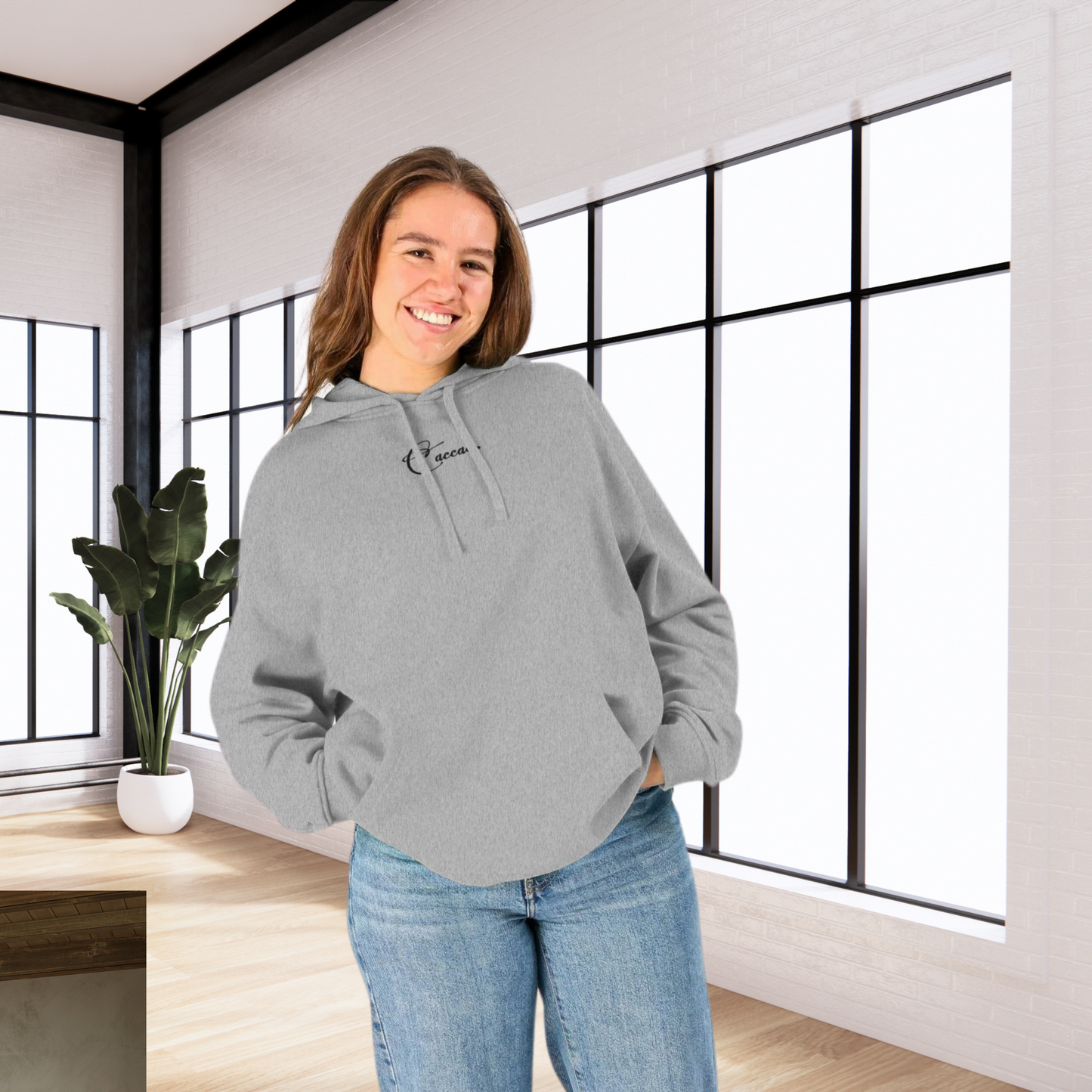 Unisex Vegan "Be Kind" Hoodie Made of Organic Cotton in Premium Fair Trade Quality: Kindness Has a Cat Face⎜Caccao