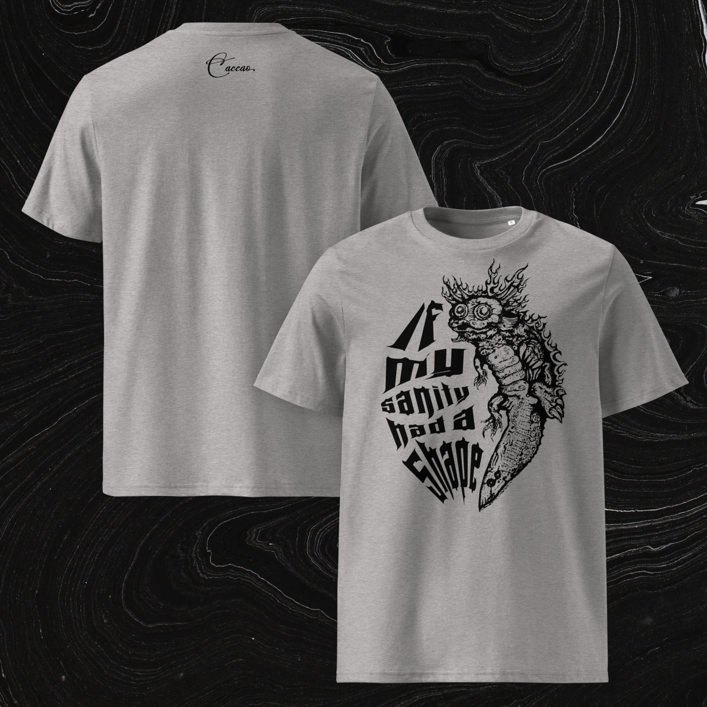 Existential Organic Cotton T-Shirt - Alternative Fashion in Premium Quality │ Caccao