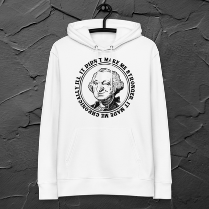 Ironic Sustainable Organic Cotton Vintage Sweatshirt with Black Humor │ Caccao