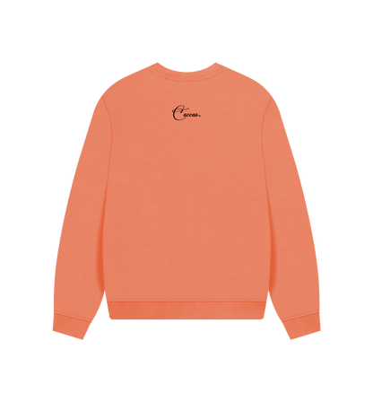 Apricot Printed Sweater