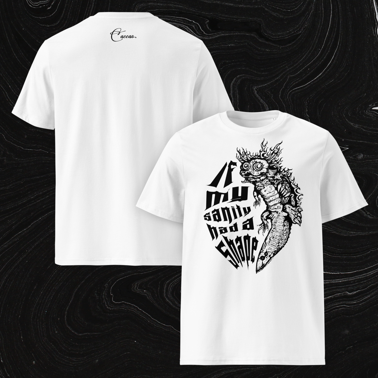 Existential Organic Cotton T-Shirt - Alternative Fashion in Premium Quality │ Caccao