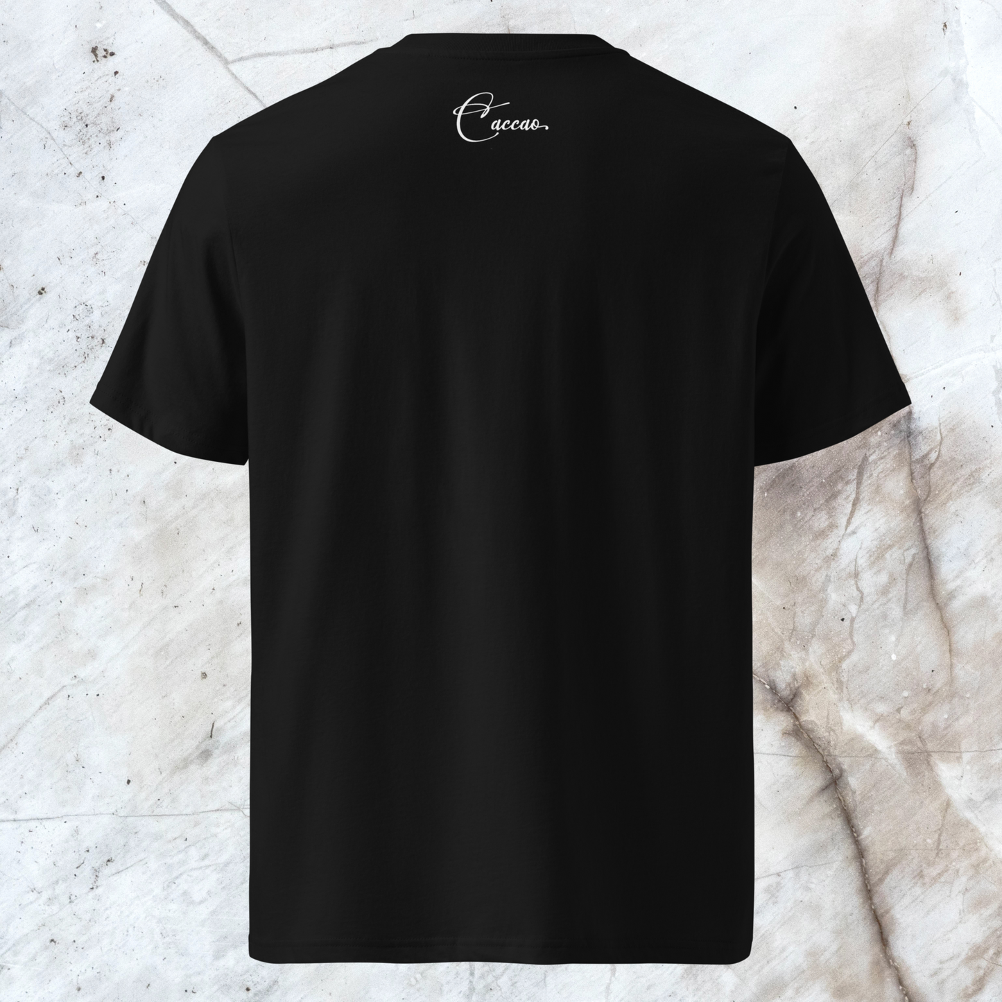 Minimalist Unisex "Rise Up" Organic Cotton T-Shirt: The Power of Simplicity and Courage │ Caccao