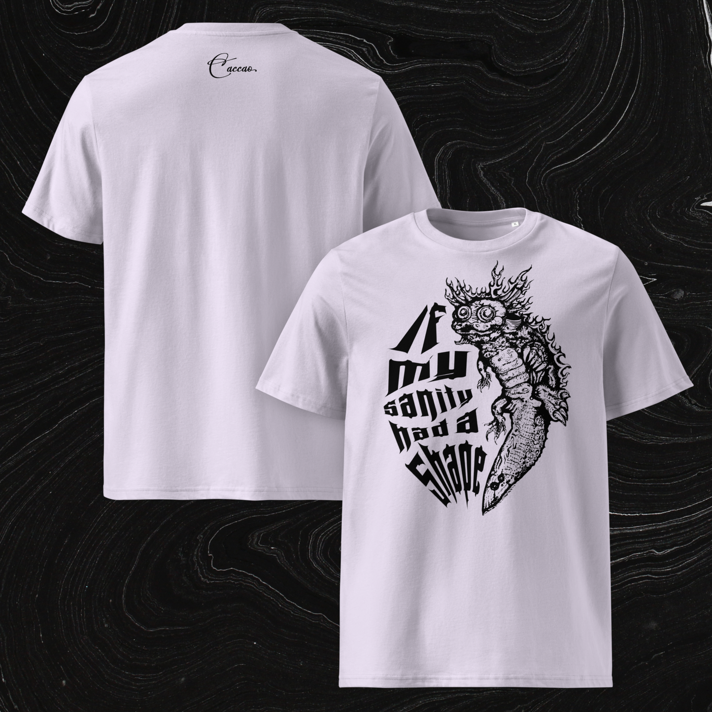 Existential Organic Cotton T-Shirt - Alternative Fashion in Premium Quality │ Caccao