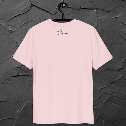 Eco Vegan Fair Trade "Gently Strong" Organic Cotton T-Shirt with Premium Certified Quality │ Caccao
