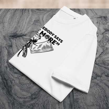 Fem Rage Ecological "Smile More" Organic Cotton T-Shirt in Fair Trade, Slow &amp; Circular Fashion and Vegan Principle │ Caccao