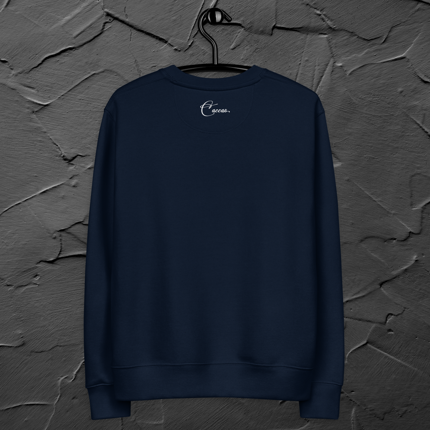 Unisex Vegan Certified Sweatshirt "Dark Humor on Childhood Trauma" from Organic Cotton │ Cacao