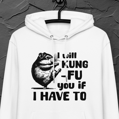 Uni Bio Eco Cotton Hoodie in Certified Fair Trade &amp; Vegan Quality⎜Caccao 
