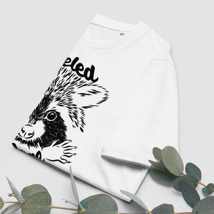 Sustainable Cotton Fair Trade "Fueled by Care" T-Shirt in Certified Slow Fashion, Vegan, Premium Quality │ Caccao 
