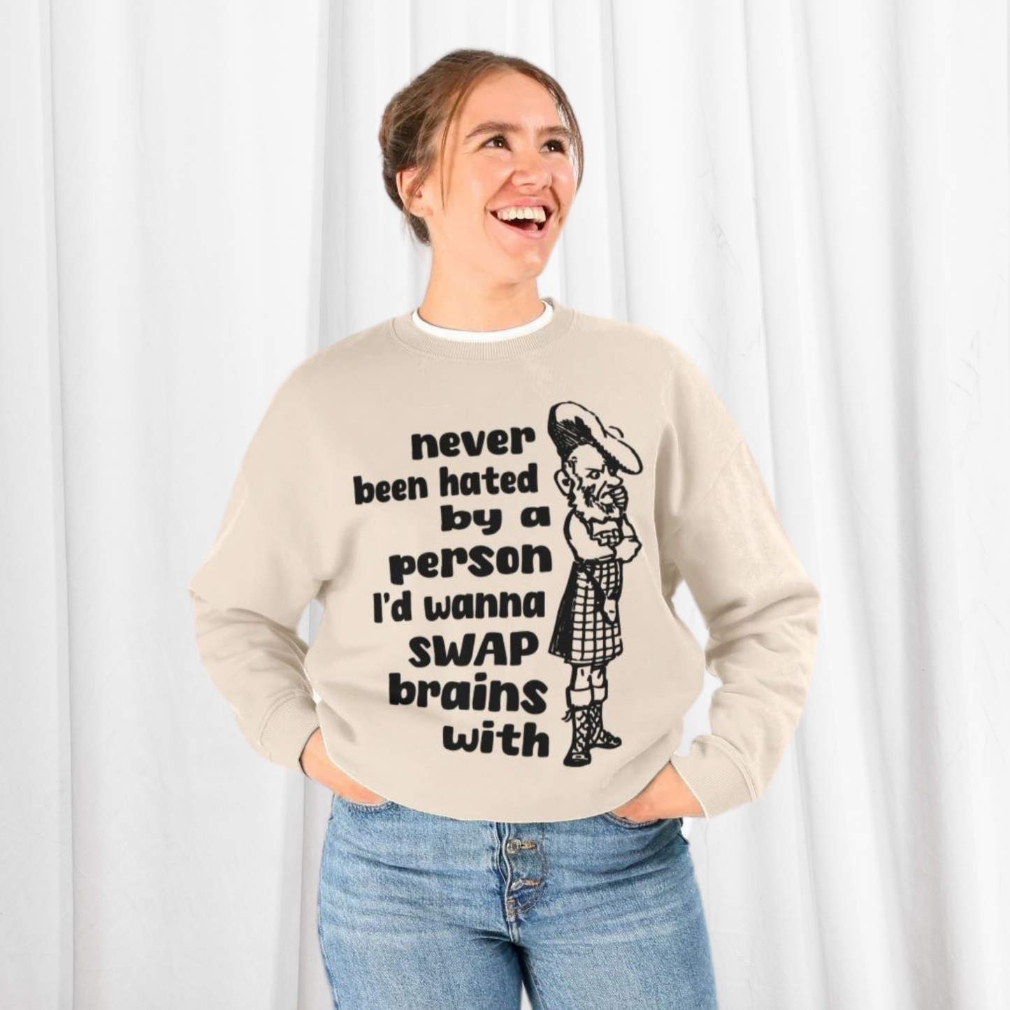 Women's UK&amp;CZ Funny Hoodie - Fair Trade, 100% Organic Cotton │ Caccao