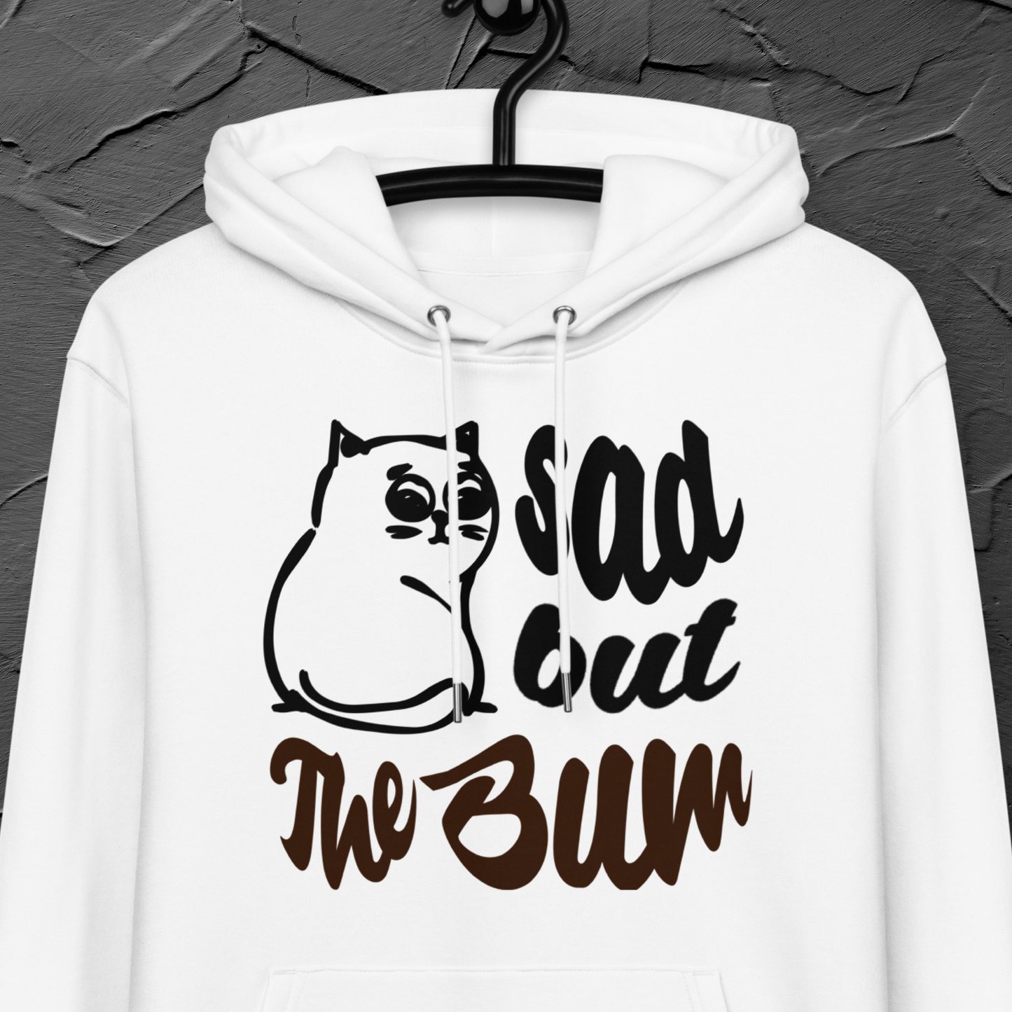Unisex Organic Eco Cotton Hoodie in Certified Fair Trade &amp; Vegan Quality⎜Caccao