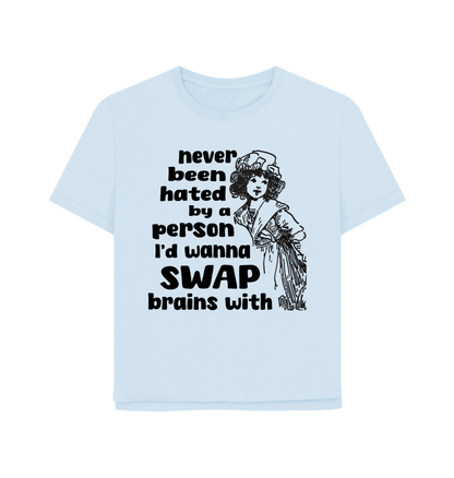 Sky Blue Printed T-shirt