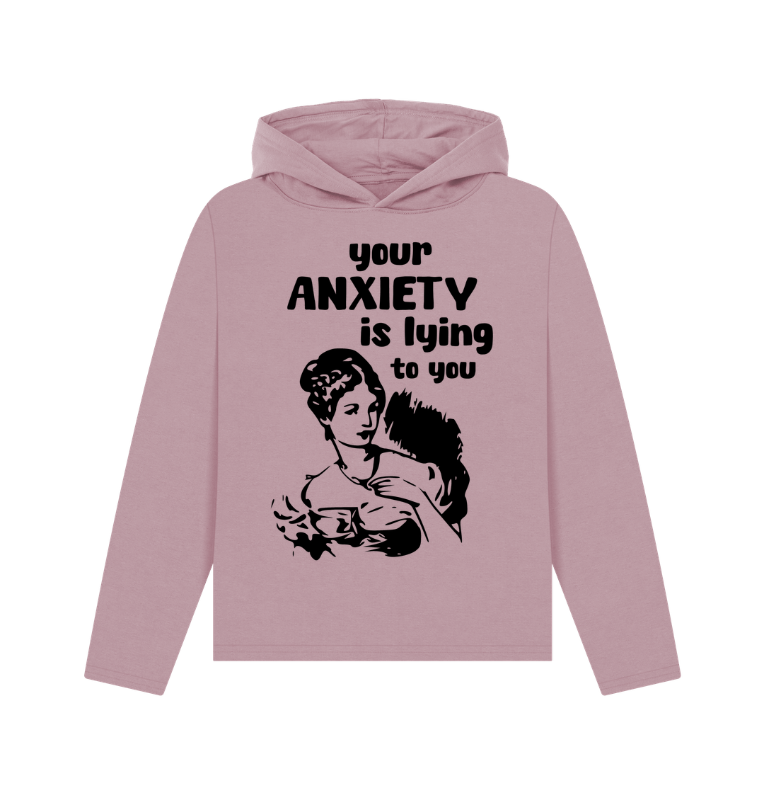 🇬🇧🇨🇿 Organic "Anxiety" Hoodie in a Loose &amp; Modern Fit and Premium Fair Trade Quality │ Caccao