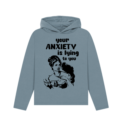 🇬🇧🇨🇿 Organic "Anxiety" Hoodie in a Loose &amp; Modern Fit and Premium Fair Trade Quality │ Caccao