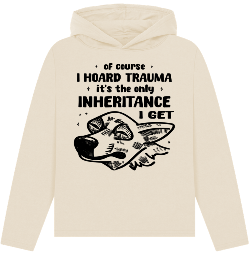 Sarcastic Hoodie Sweatshirt - Natural (100% organic cotton), Ethical &amp; Eco │ Caccao