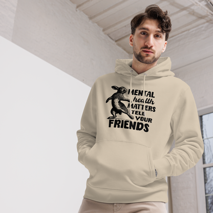 Uni Bio Eco Cotton Hoodie in Certified Fair Trade &amp; Vegan Quality⎜Caccao 