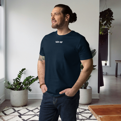Minimalist Unisex "Rise Up" Organic Cotton T-Shirt: The Power of Simplicity and Courage │ Caccao